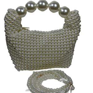 Pearls hand bag