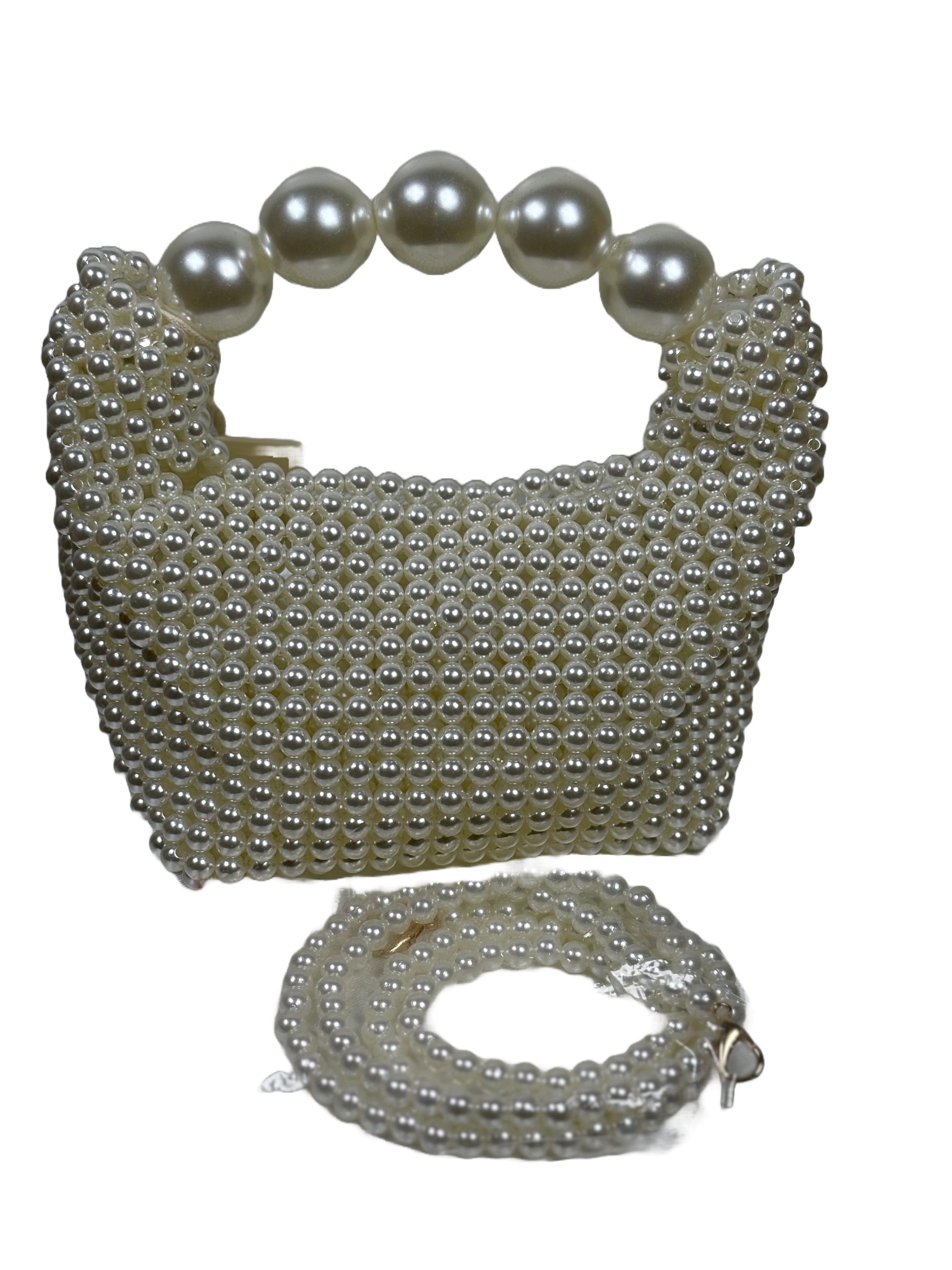 Pearls hand bag