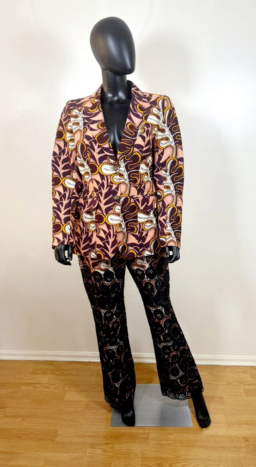 Corset Blazer Lace pantsuit