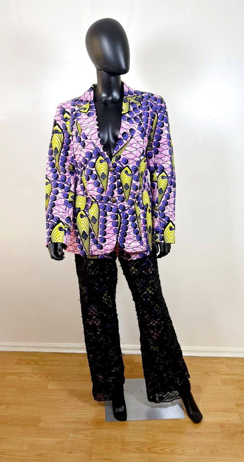 Corset Blazer Lace Pantsuit